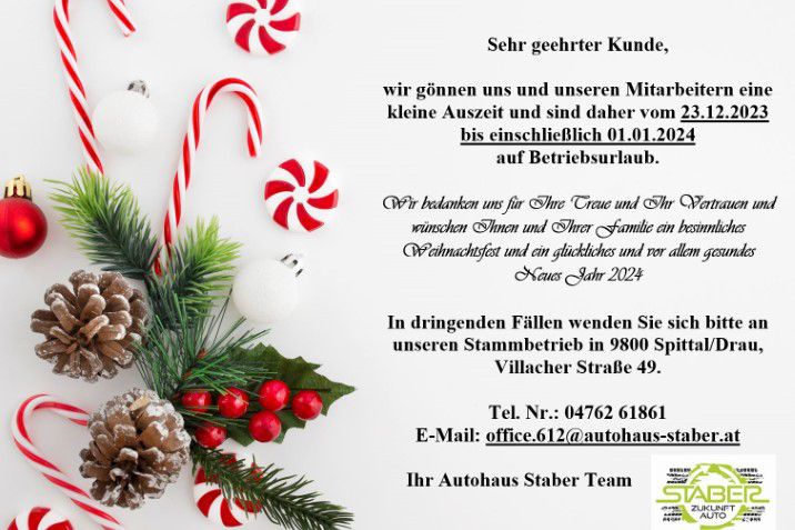 Betriebsurlaub